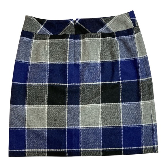 Talbots Wool Plaid Skirt - Picture 2 of 7